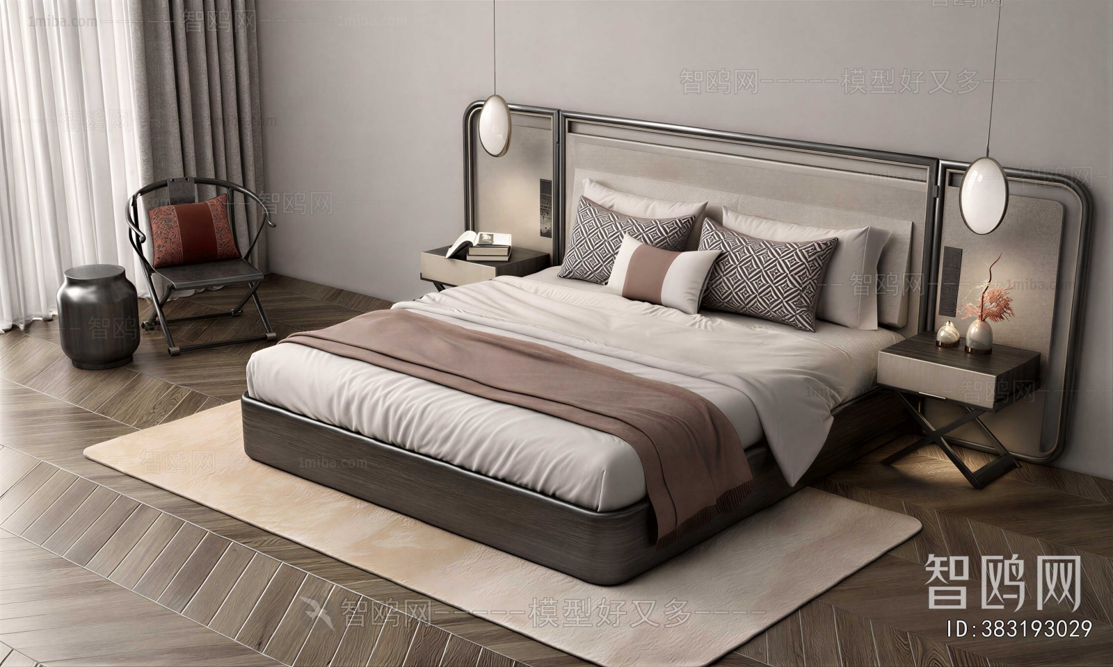 Modern Double Bed