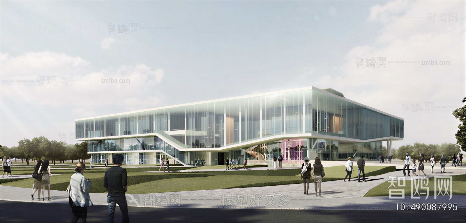 Modern Building Appearance