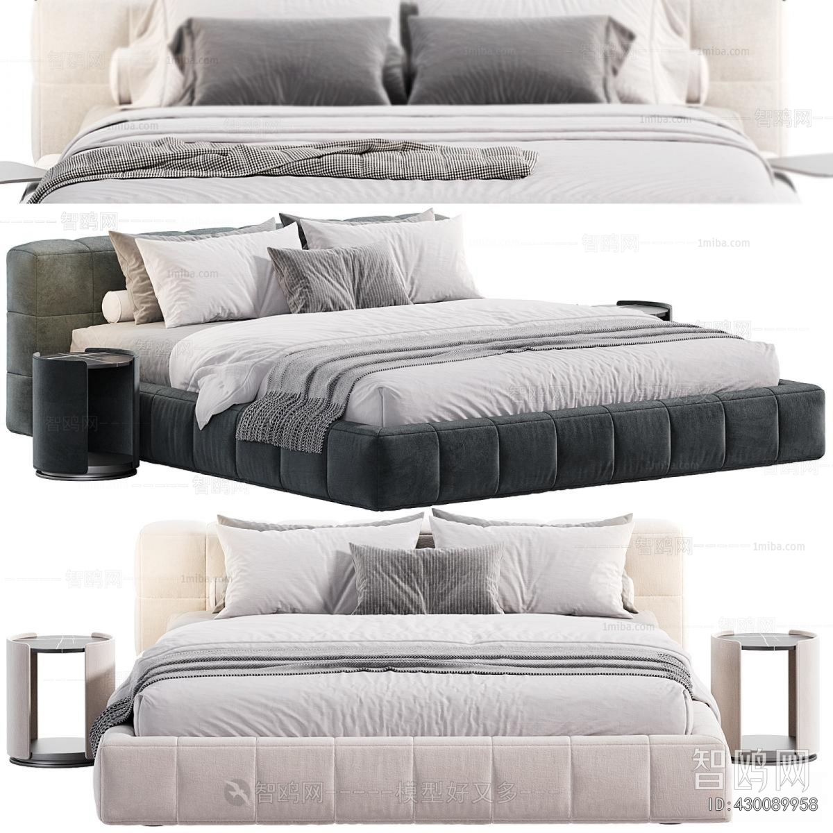 Modern Double Bed