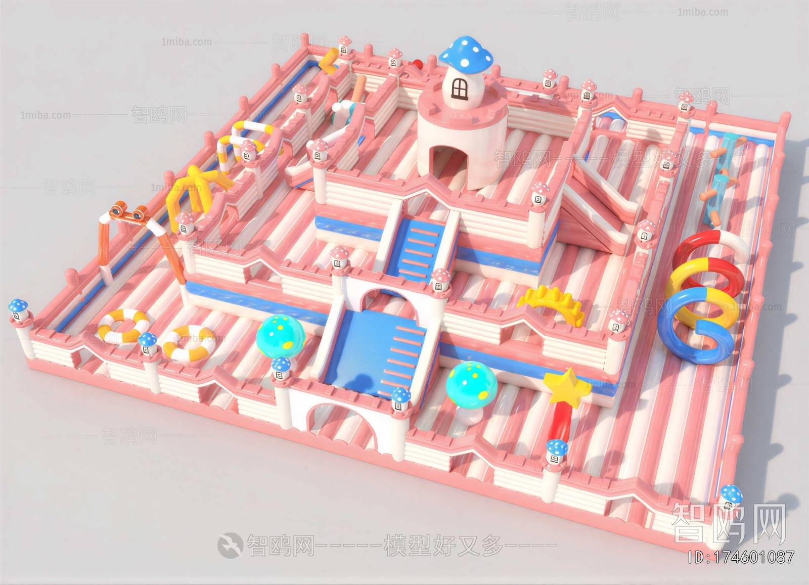 Modern Children's Amusement Park