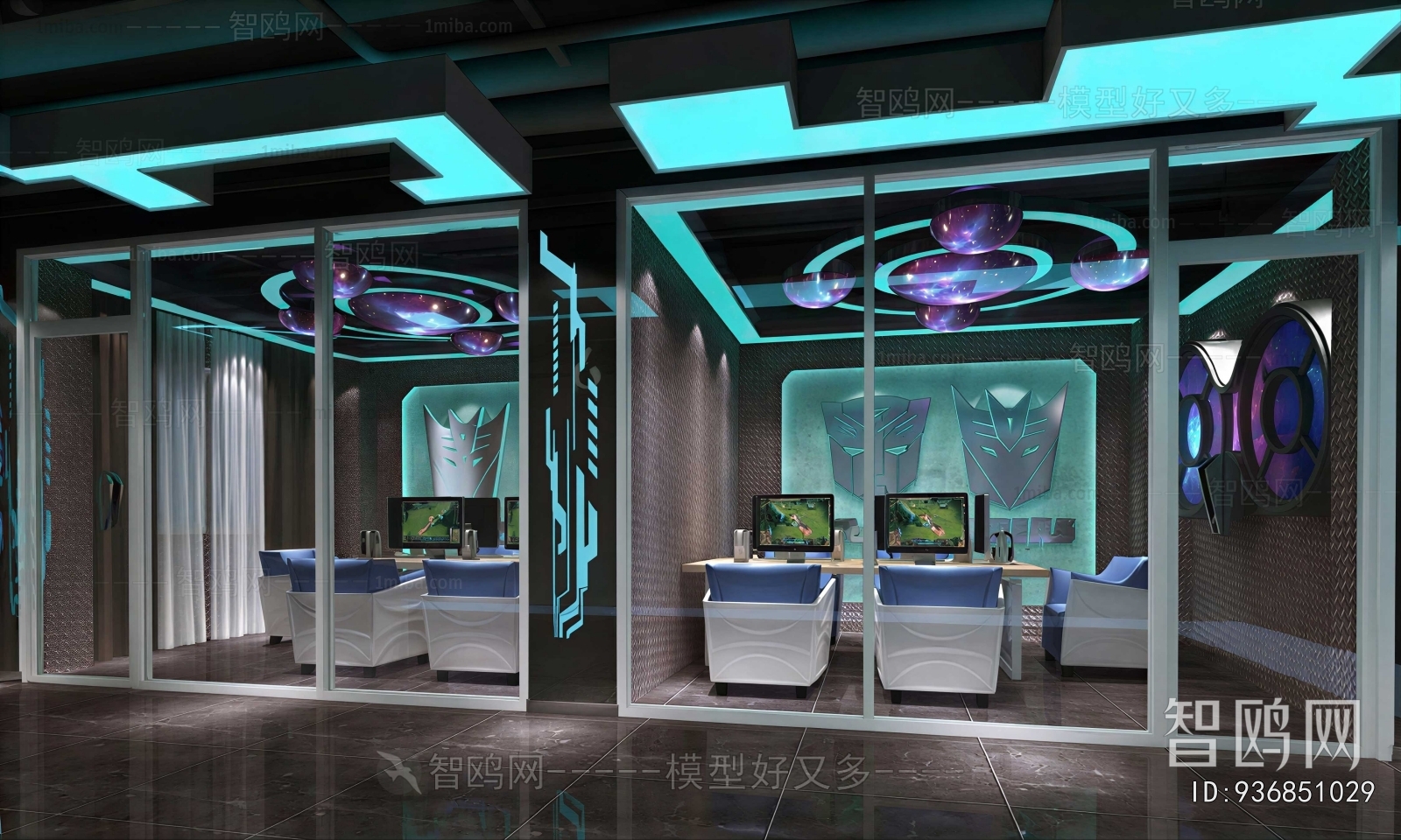 Modern Internet Cafe