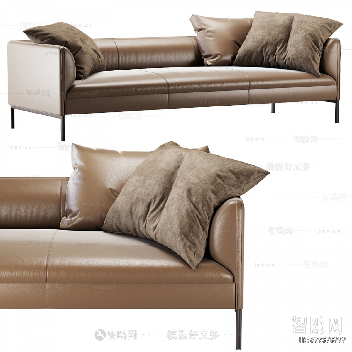 Modern Three-seat Sofa