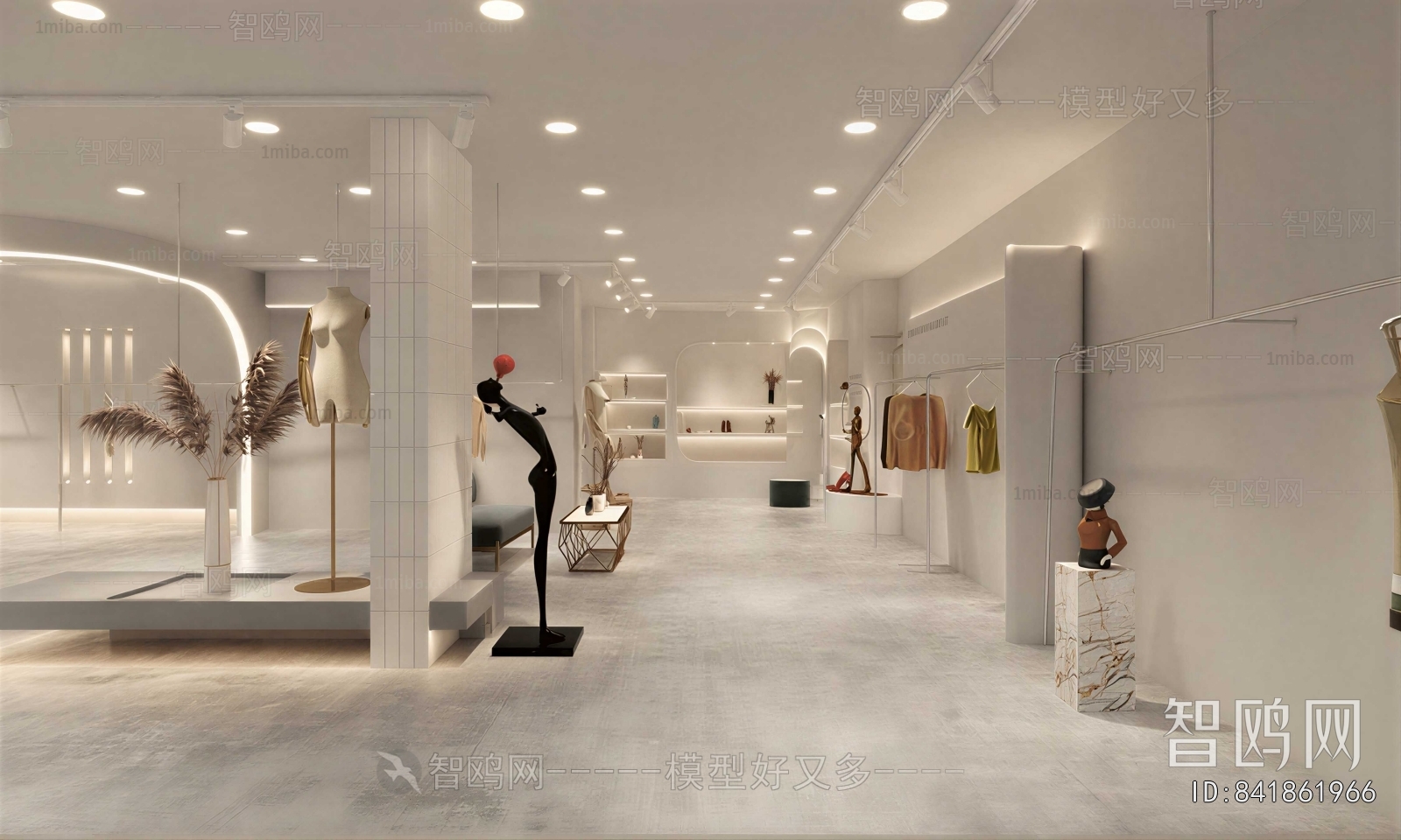 Modern Clothing Store