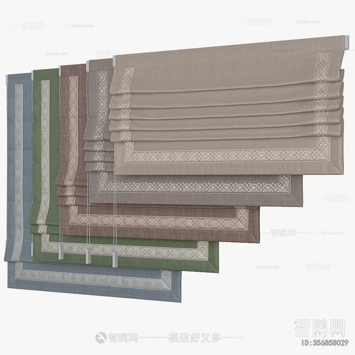 Modern Roman Curtain