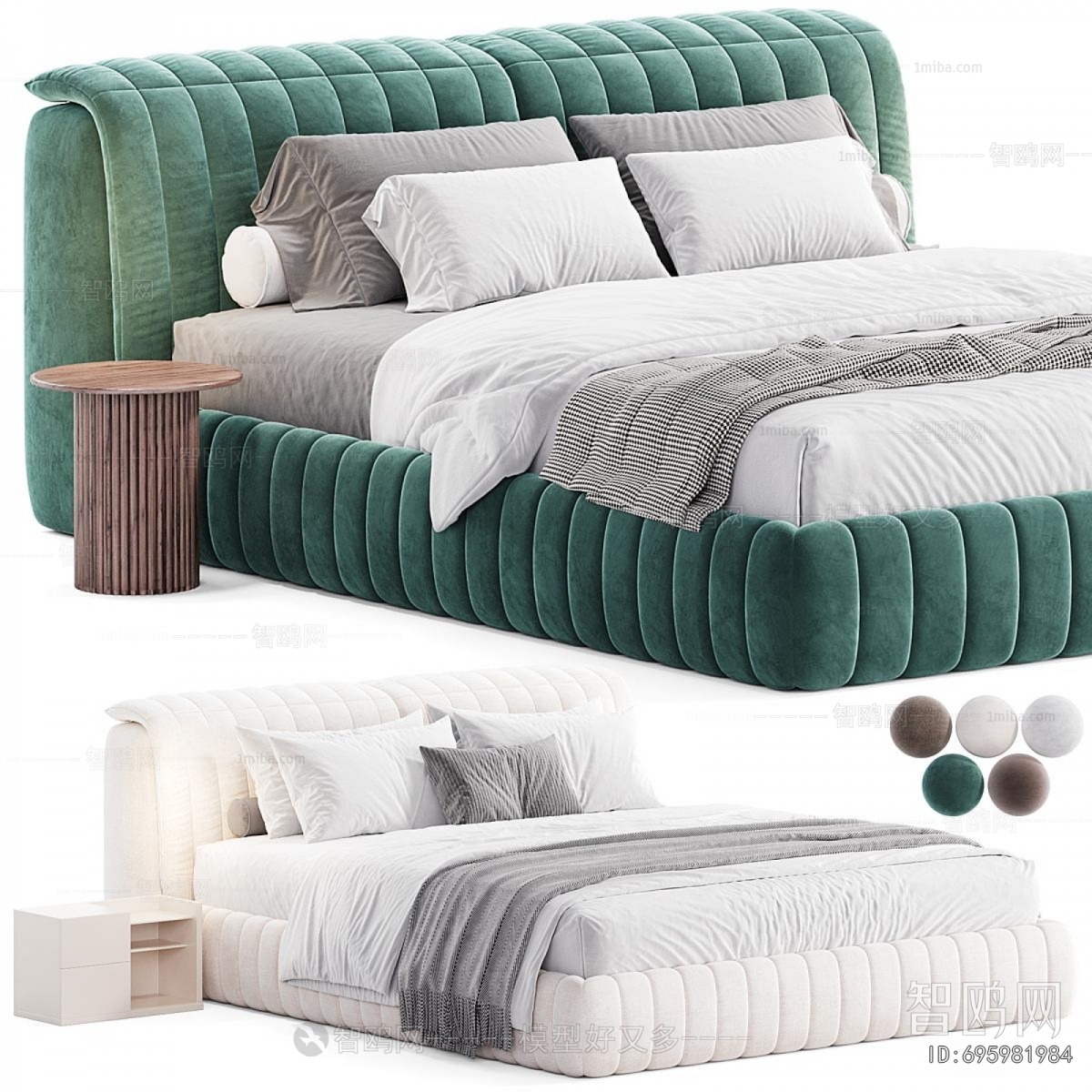 Modern Double Bed