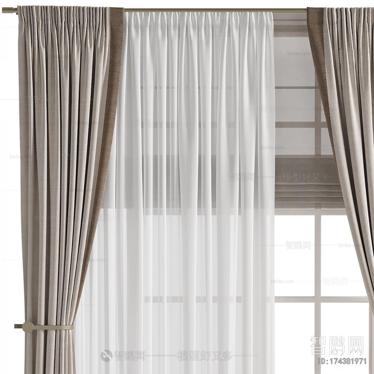 Modern The Curtain