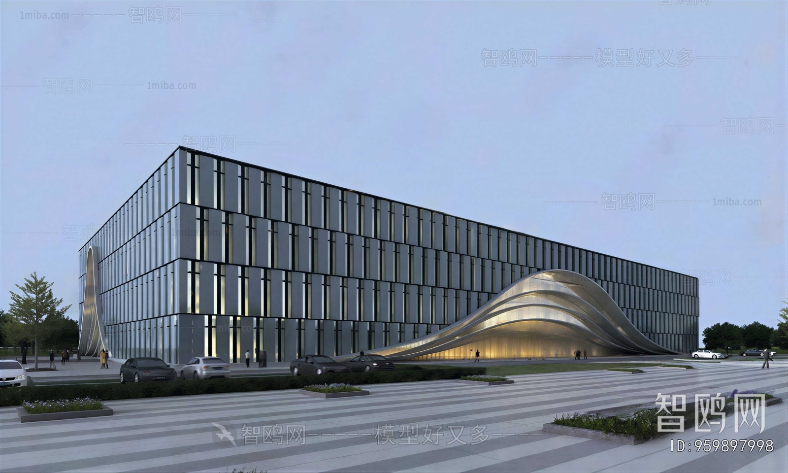 Modern Building Appearance