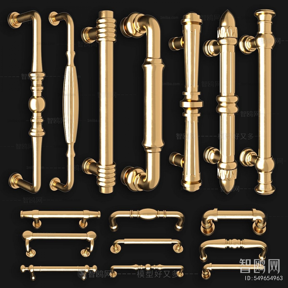 French Style Door Handle