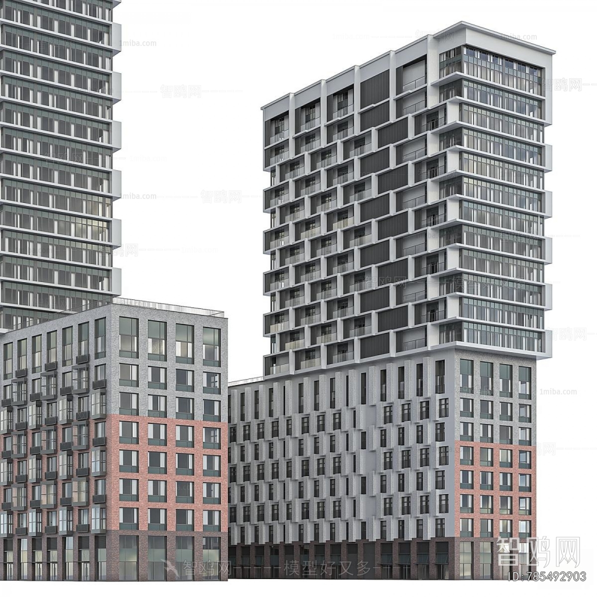 Modern Appearance Of Commercial Building