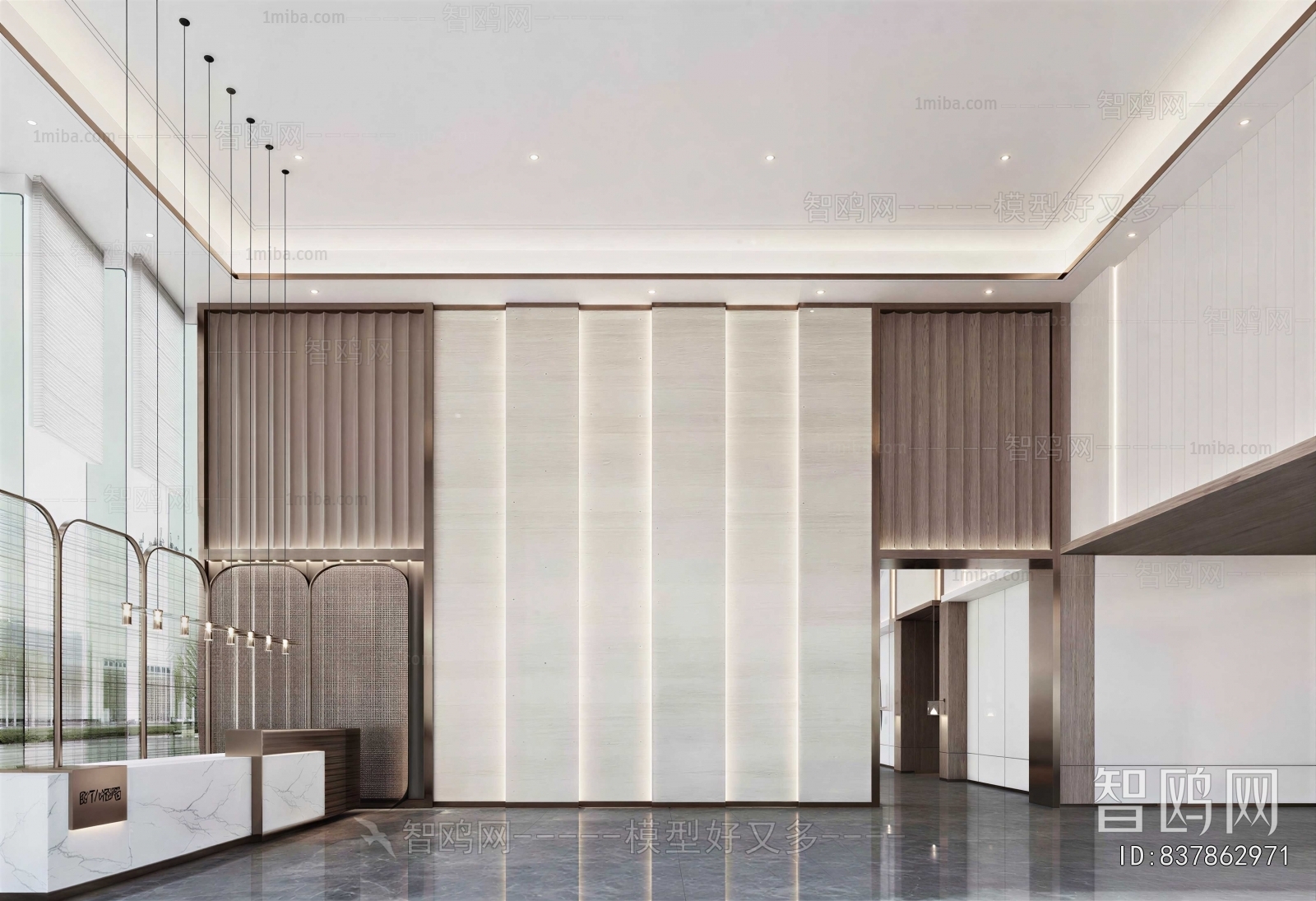 Modern Real Estate Sales Office