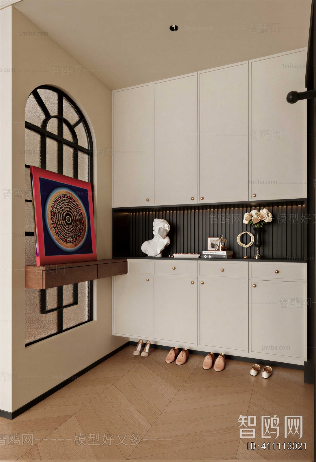 Modern Entrance Cabinet