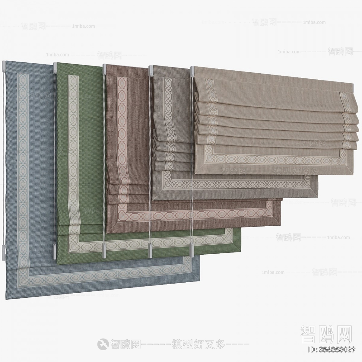 Modern Roman Curtain