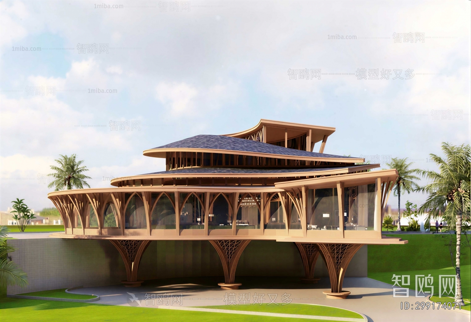 Modern Building Appearance