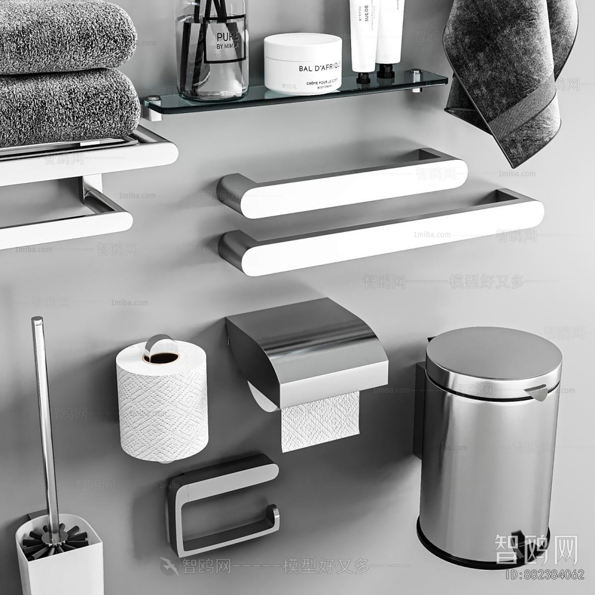 Modern Bathroom Rack
