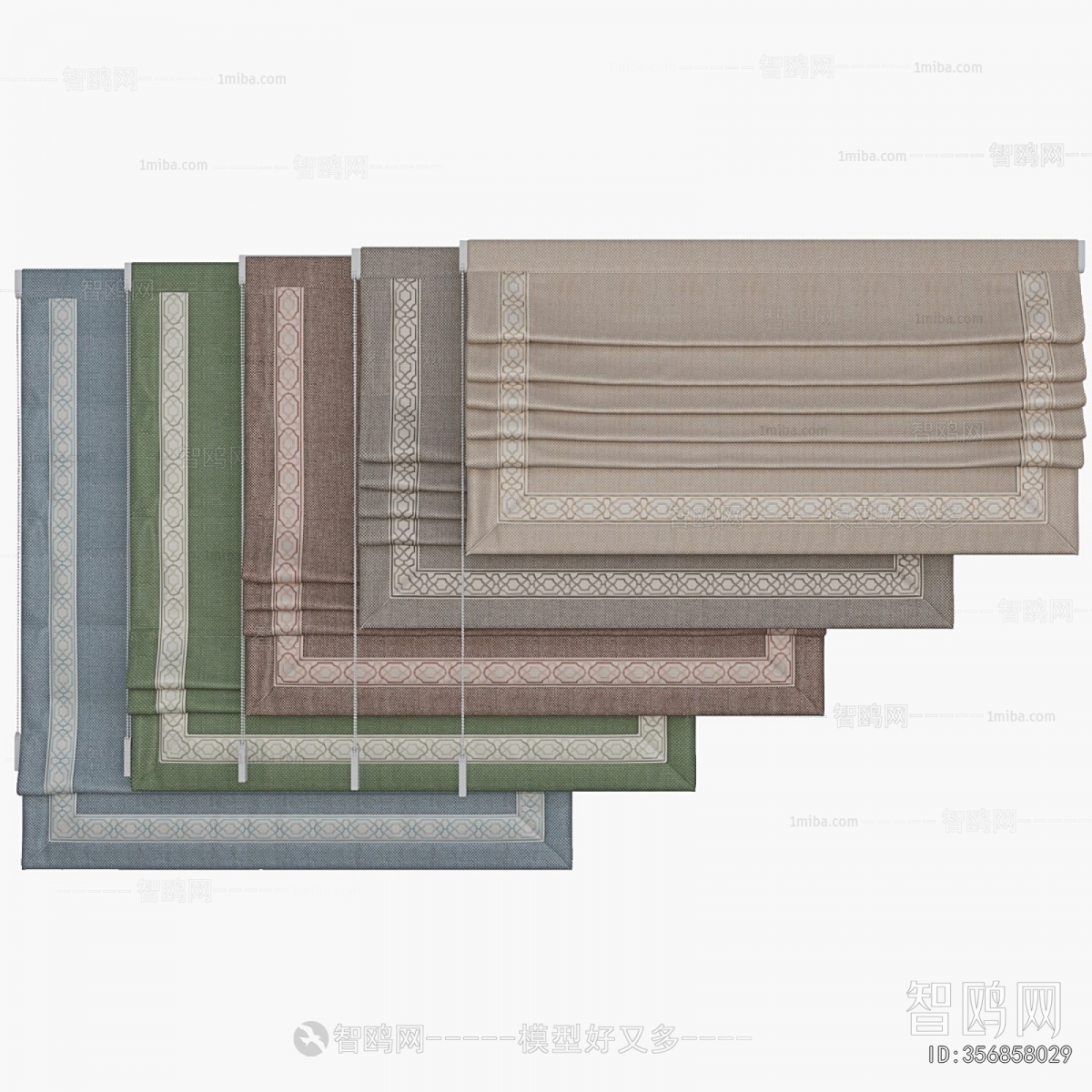 Modern Roman Curtain