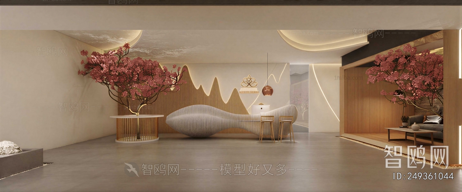 New Chinese Style Lobby Hall