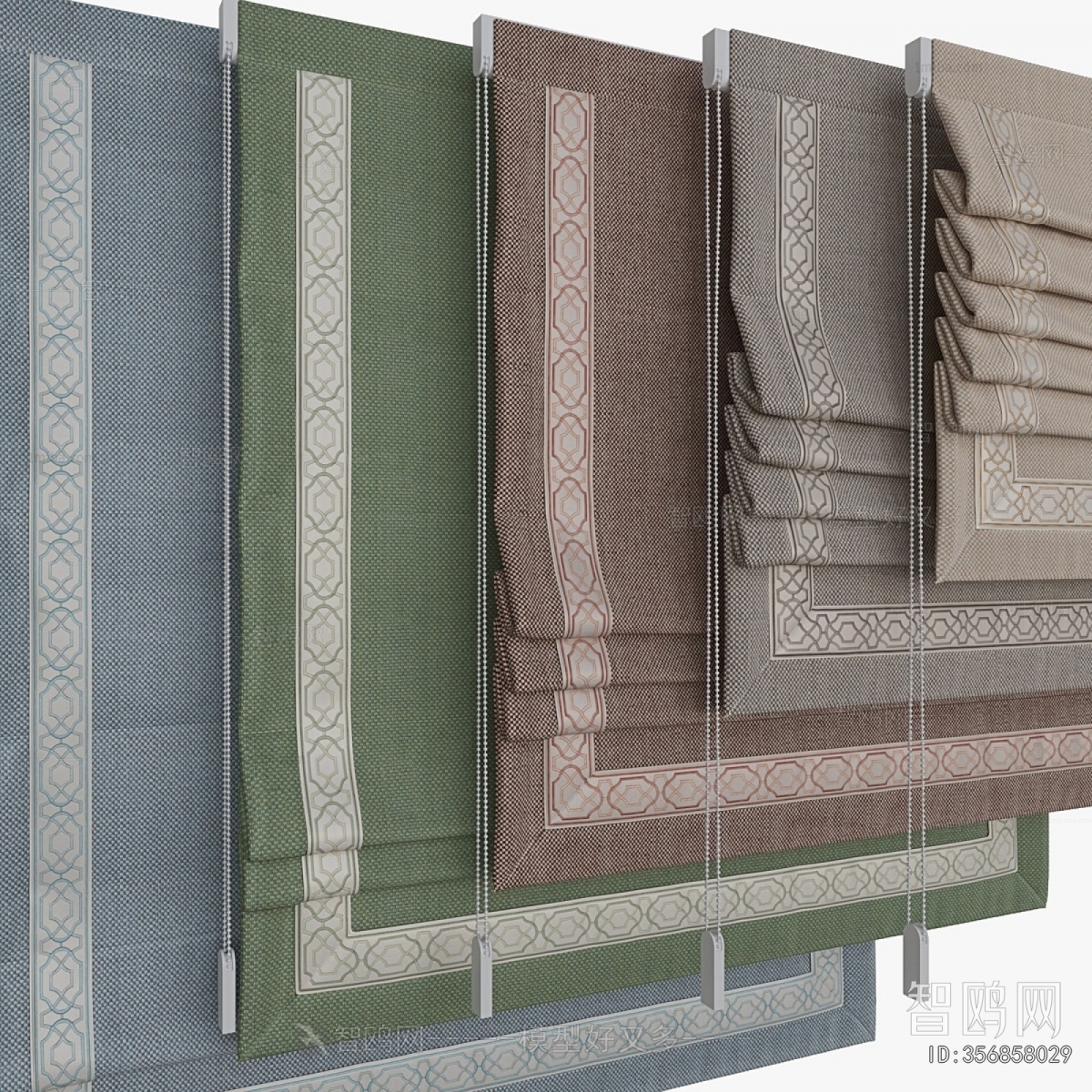 Modern Roman Curtain