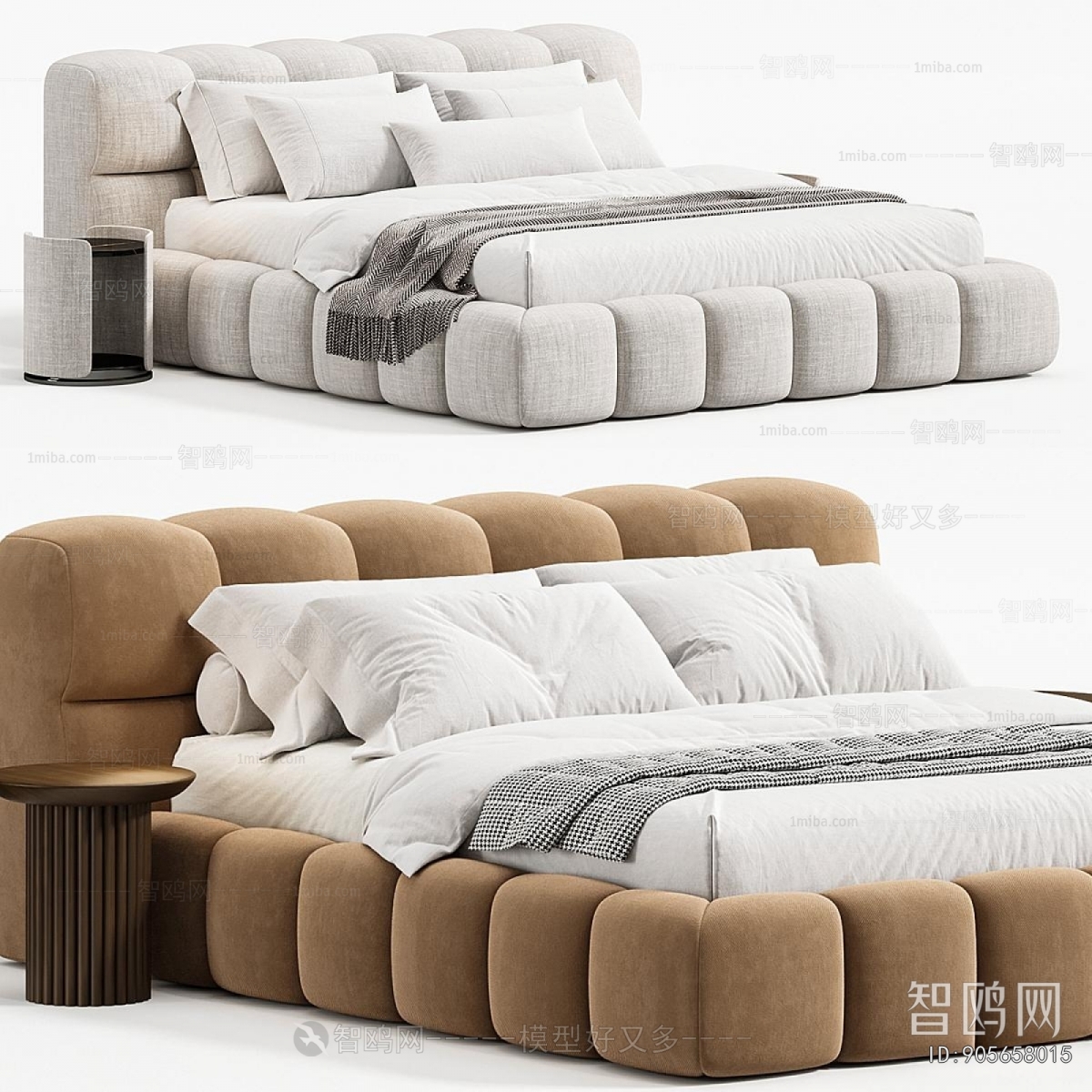 Modern Double Bed