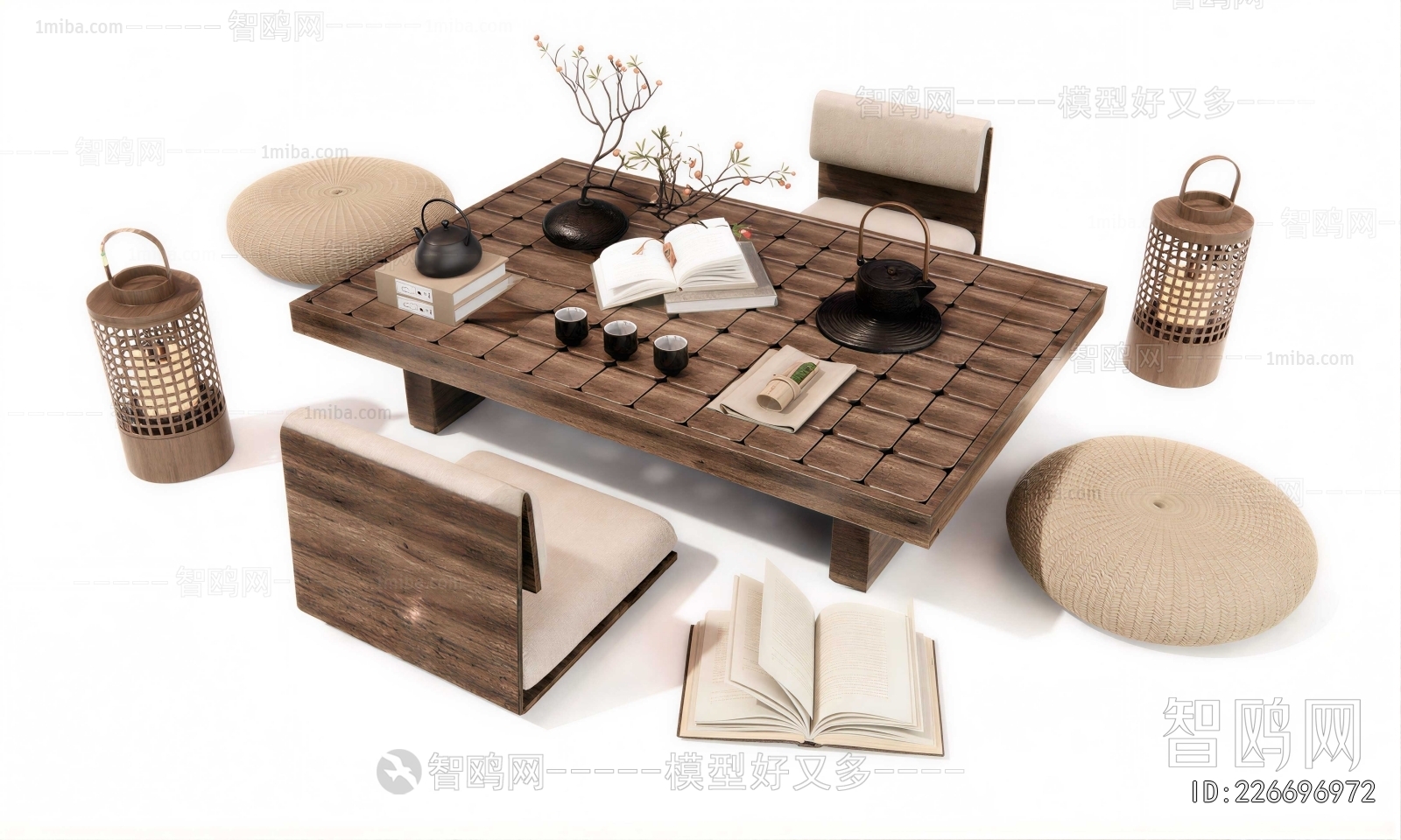 Japanese Style Tea Tables And Chairs