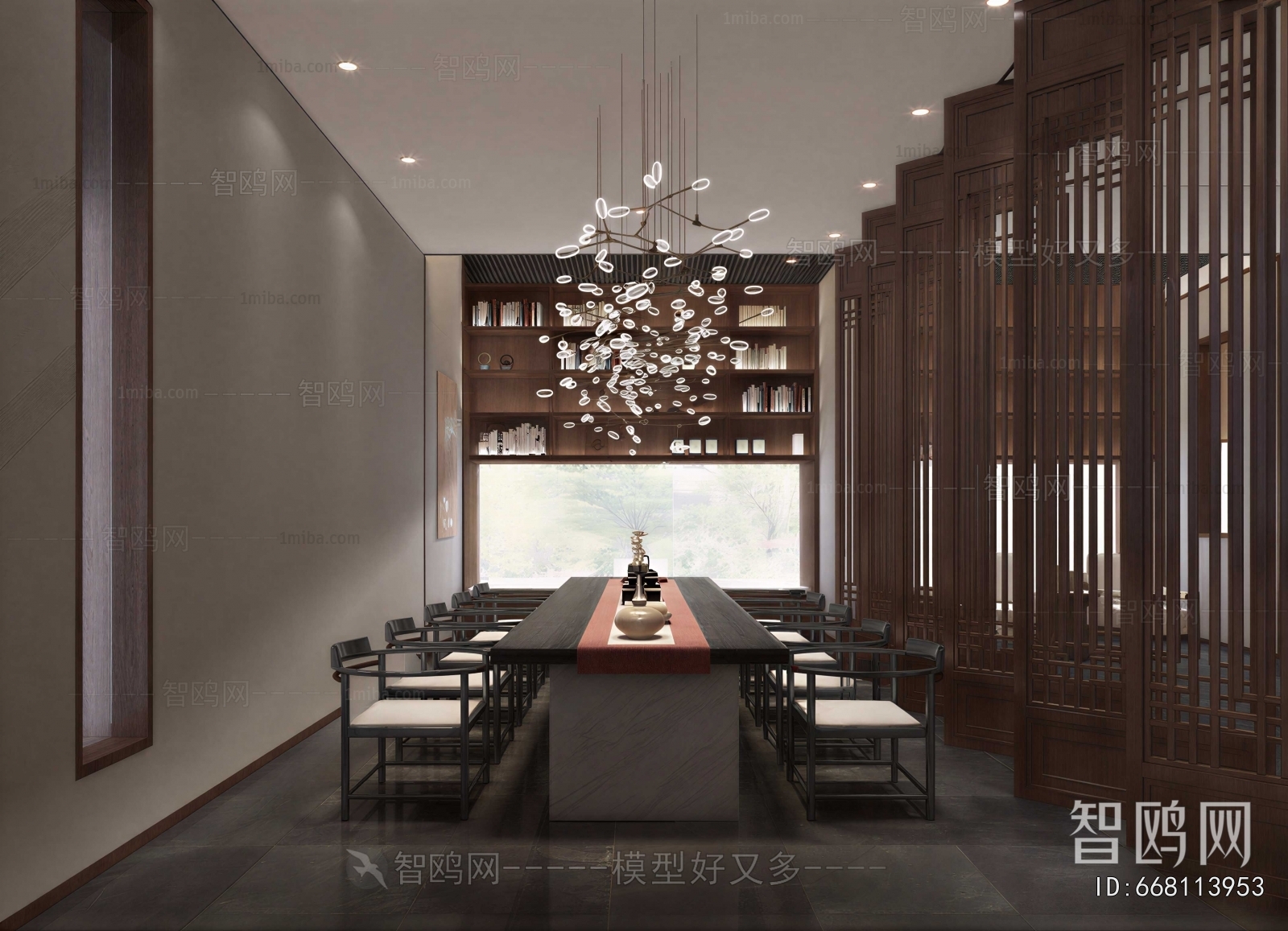 New Chinese Style Club Space