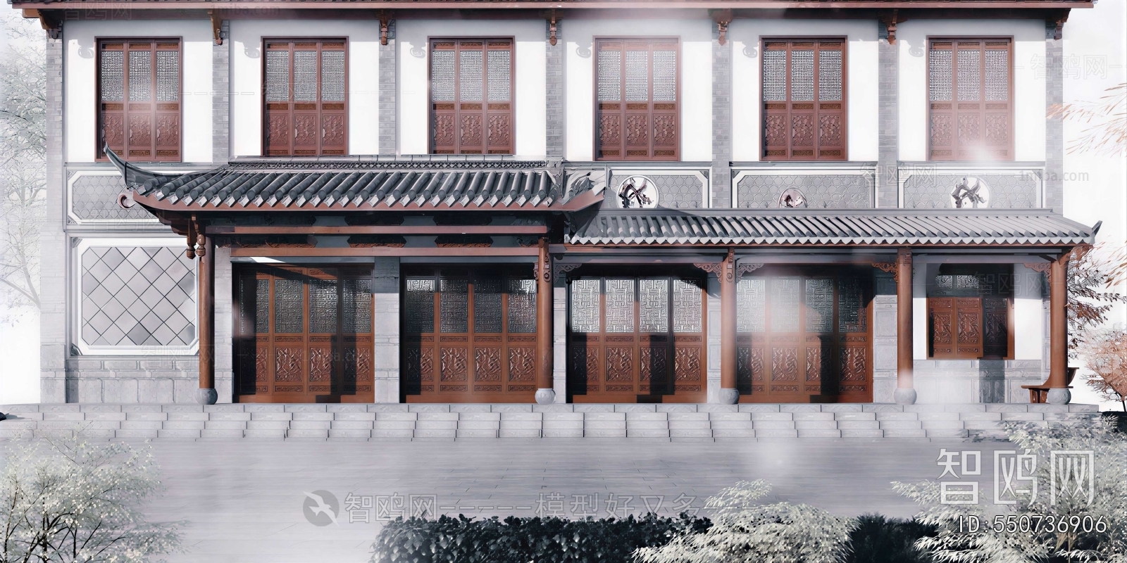 Chinese Style Building Appearance
