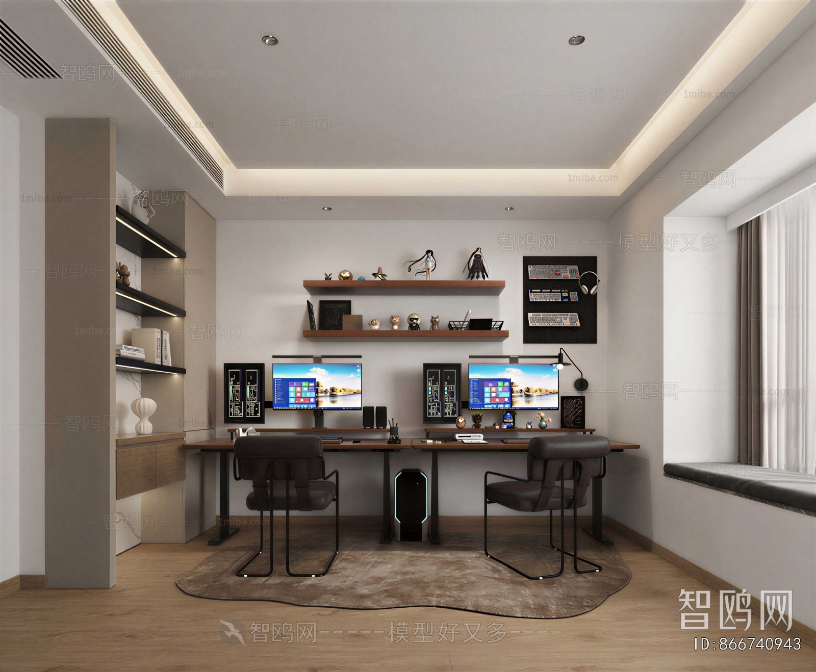Modern E-sports Room