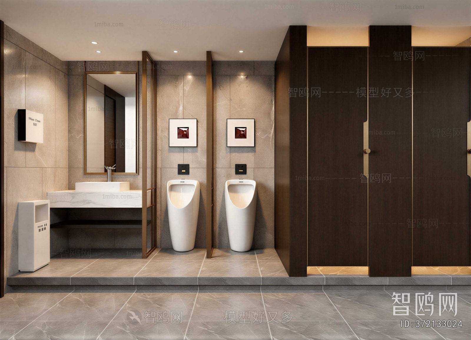 Modern Public Toilet