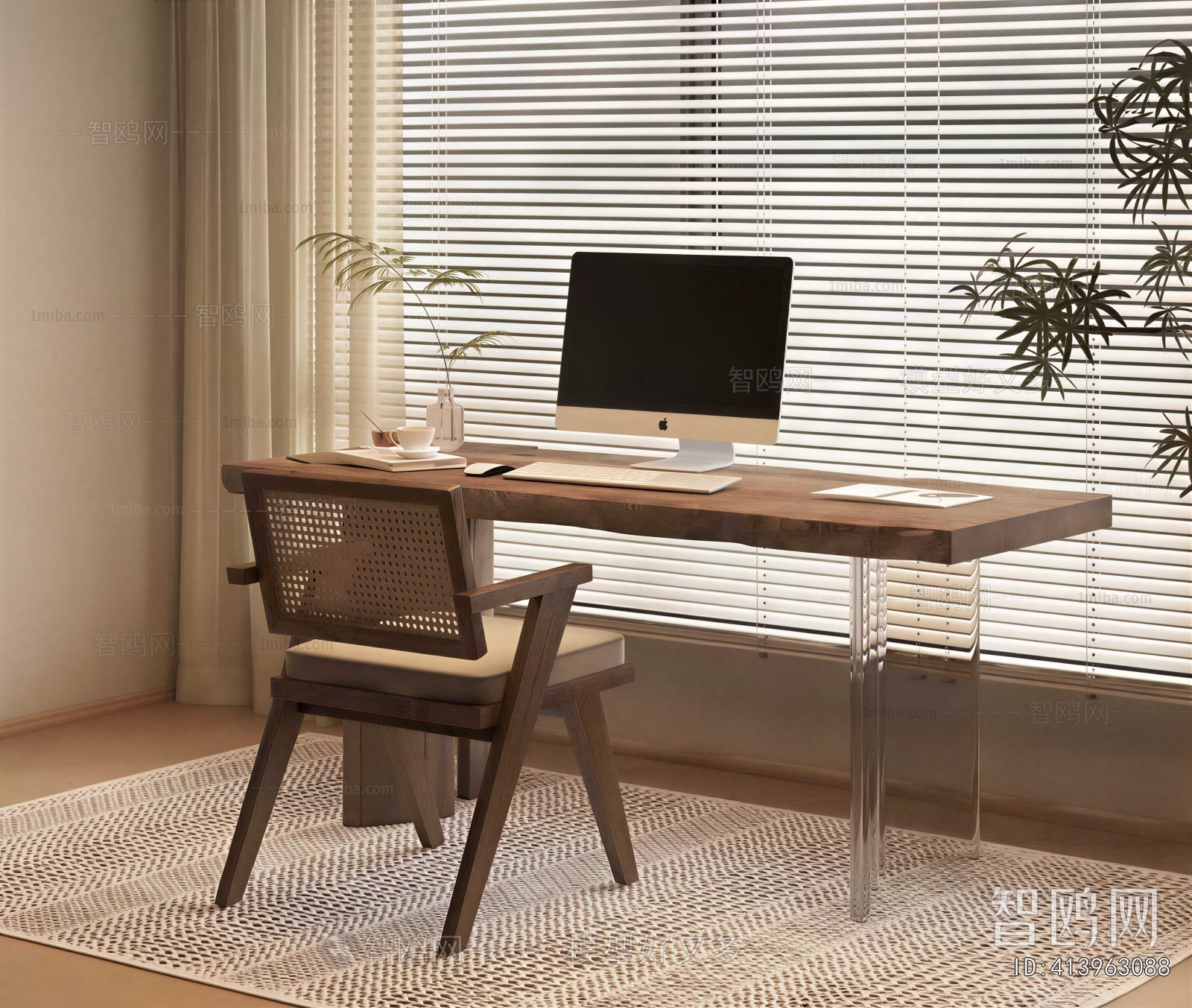 Modern Computer Desk And Chair