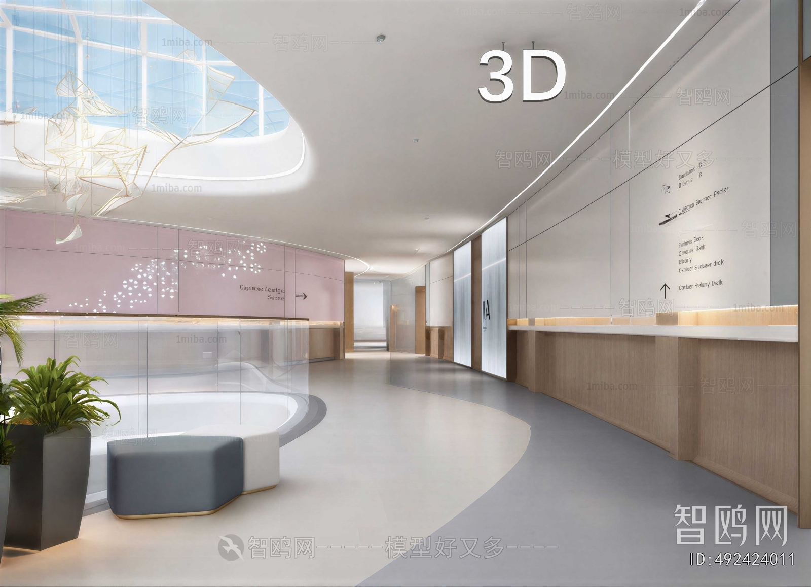 Modern Corridor/elevator Hall