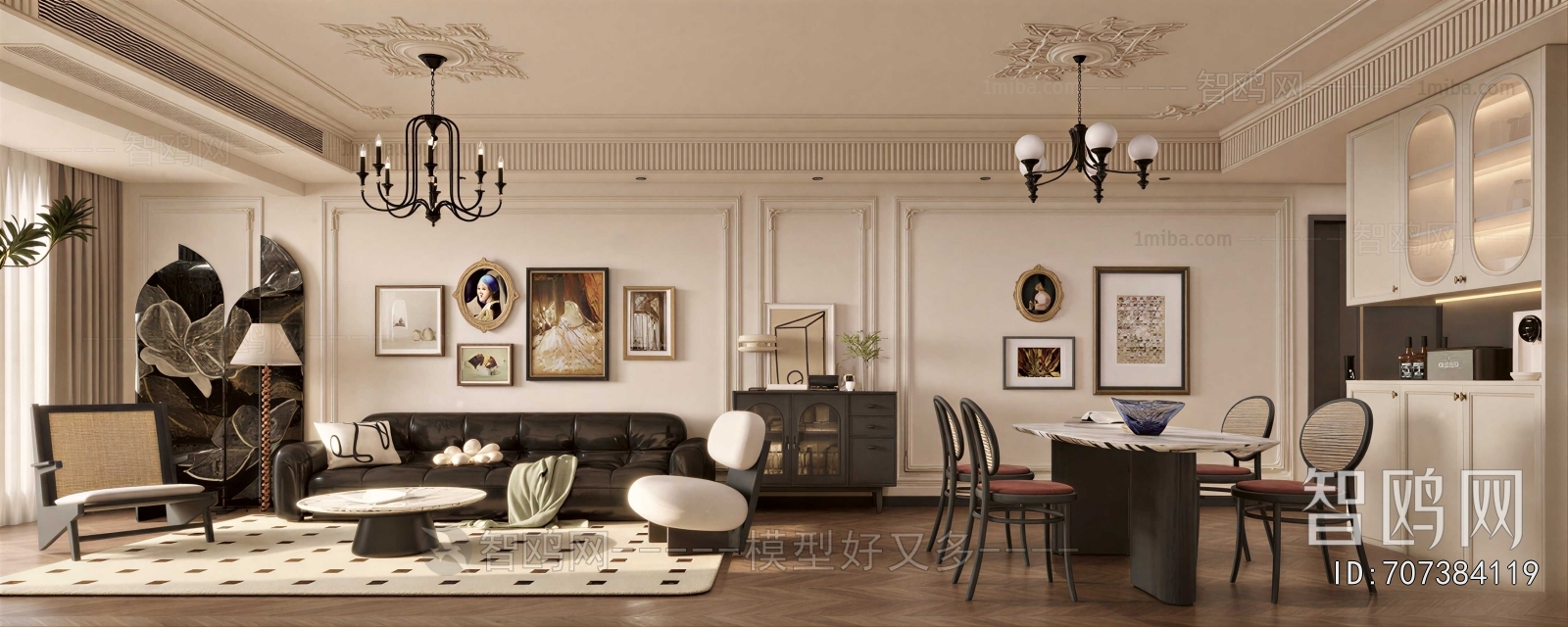 French Style A Living Room