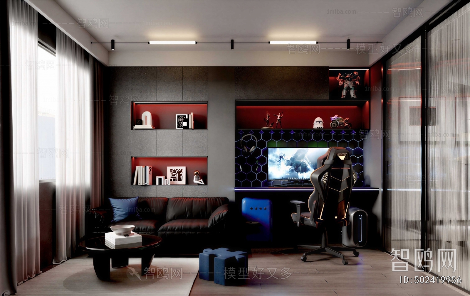 Modern E-sports Room