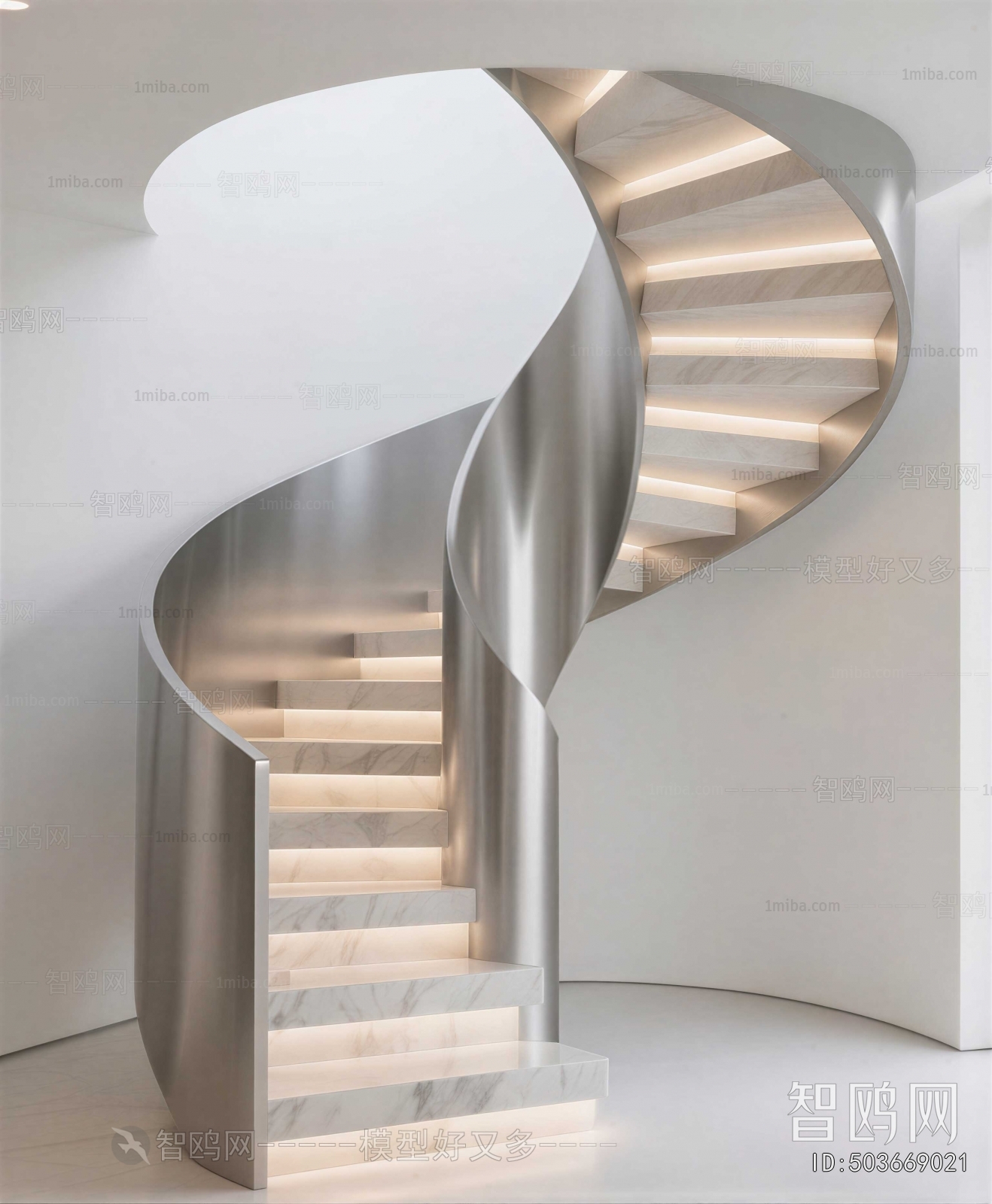 Modern Rotating Staircase