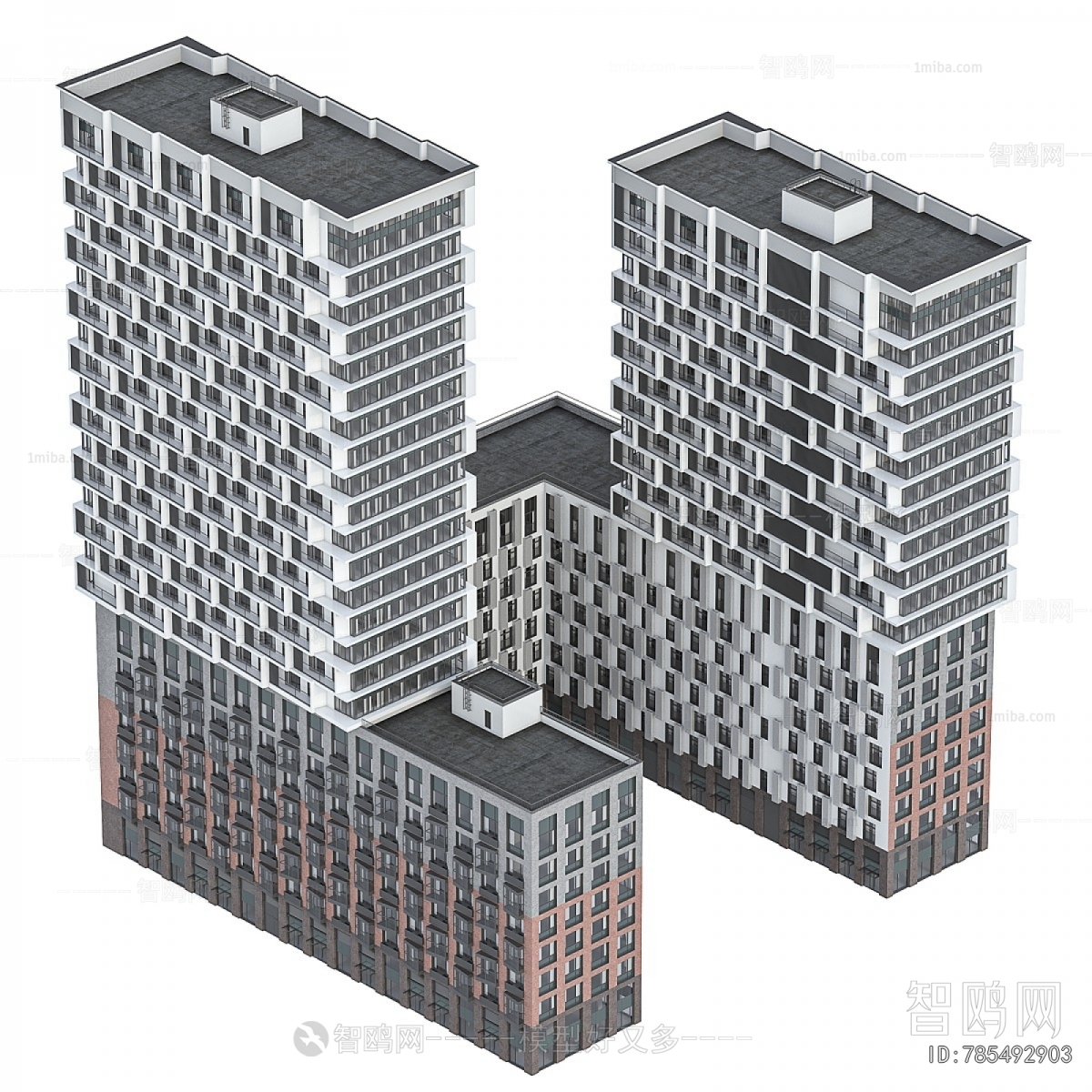 Modern Appearance Of Commercial Building