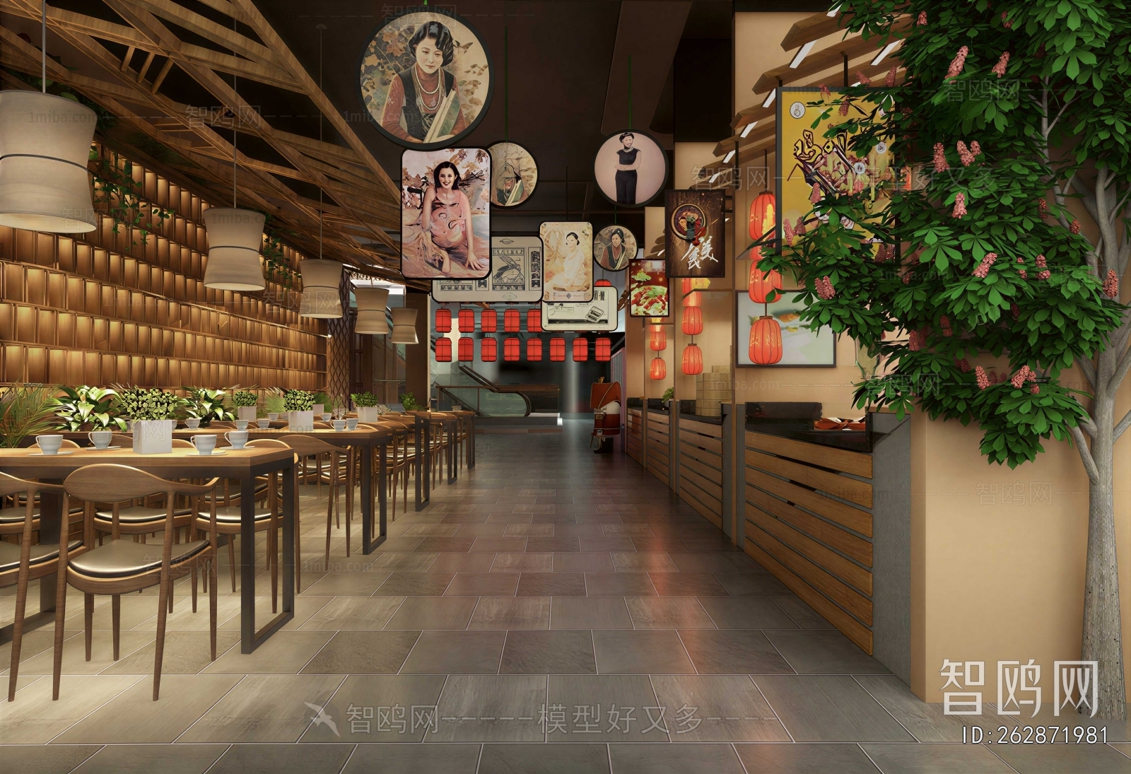 Industrial Style Restaurant