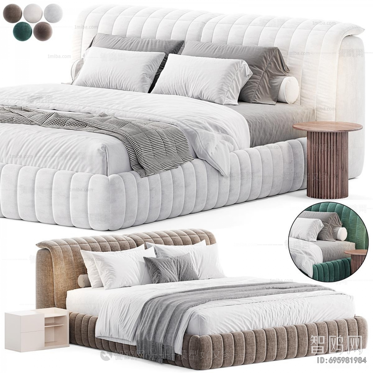 Modern Double Bed