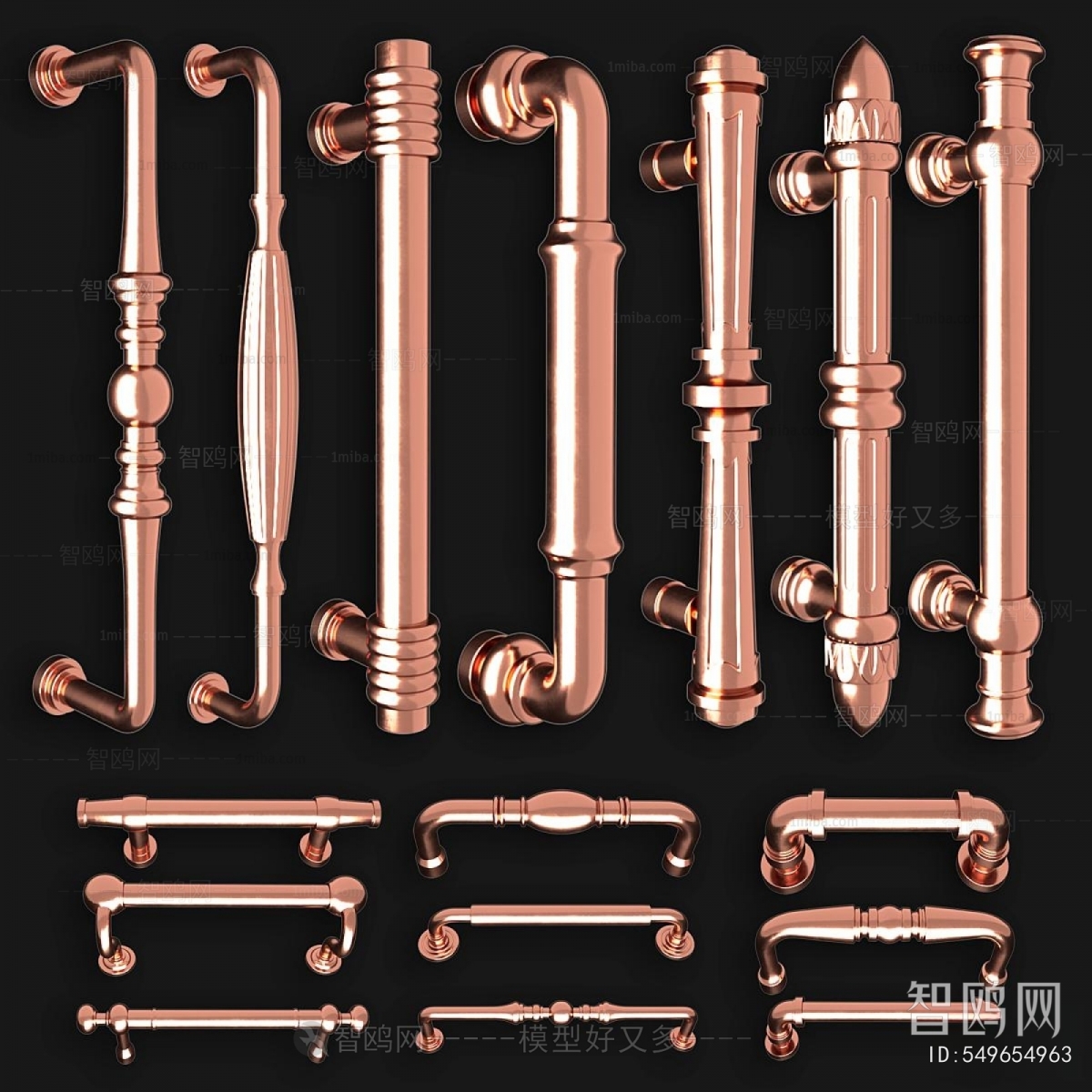 French Style Door Handle