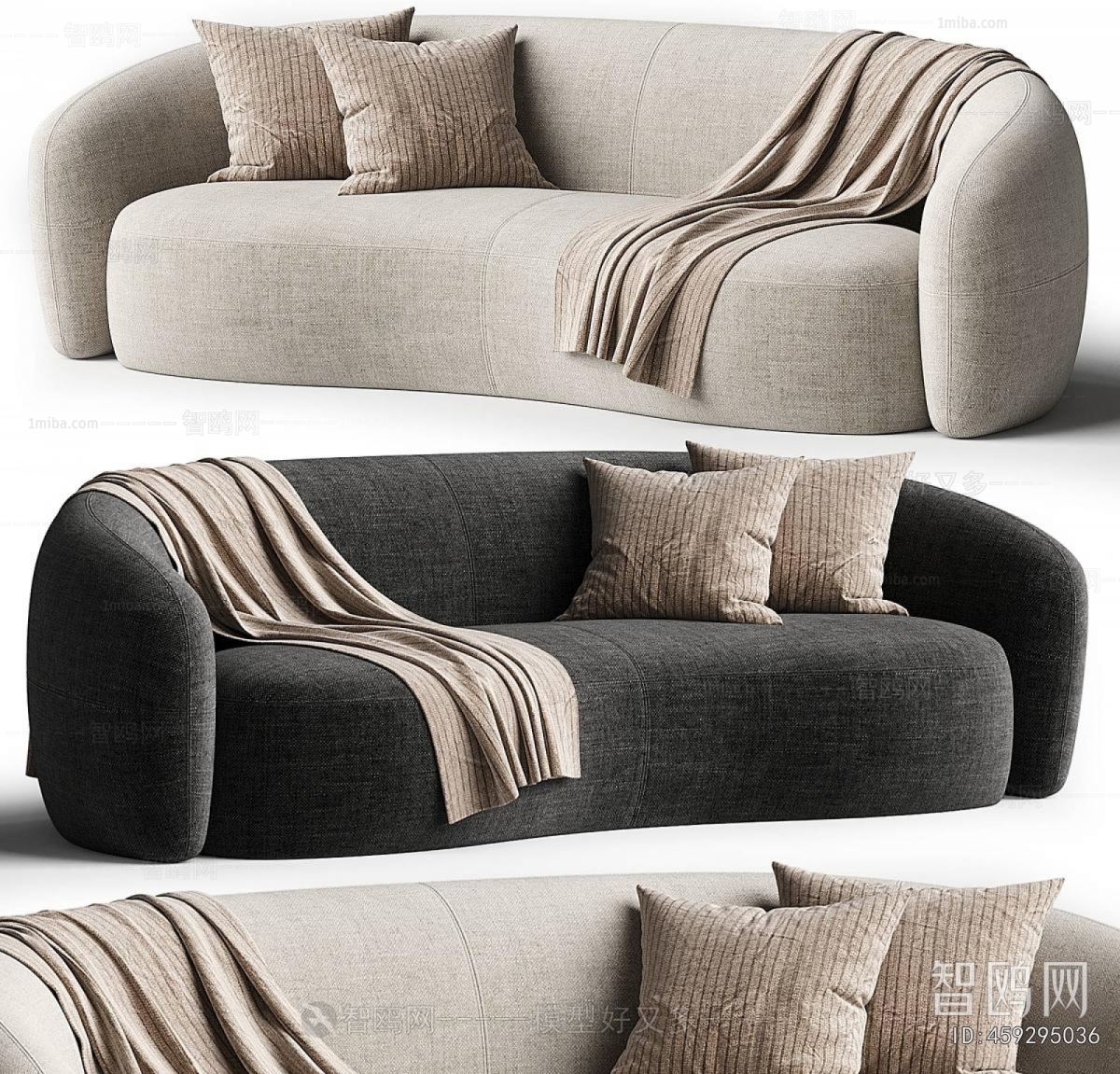 Modern Three-seat Sofa
