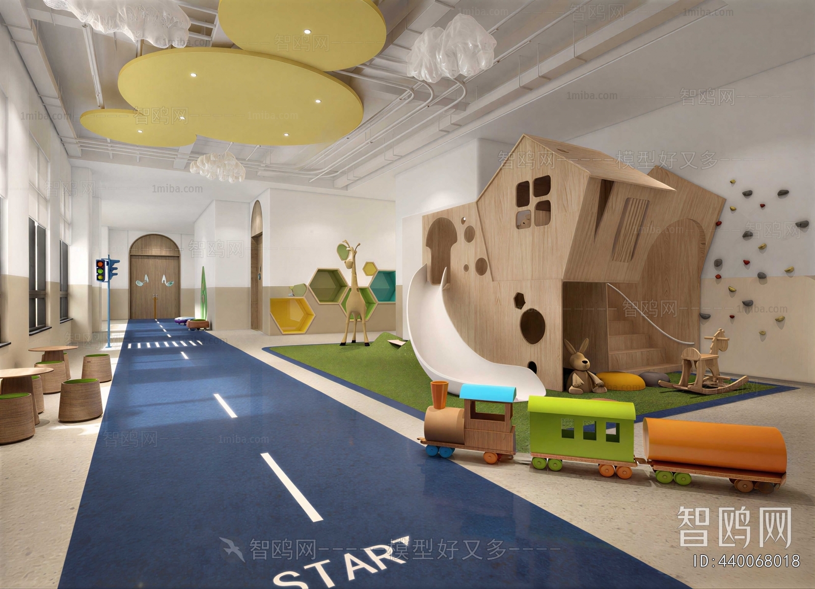Modern Children's Playroom