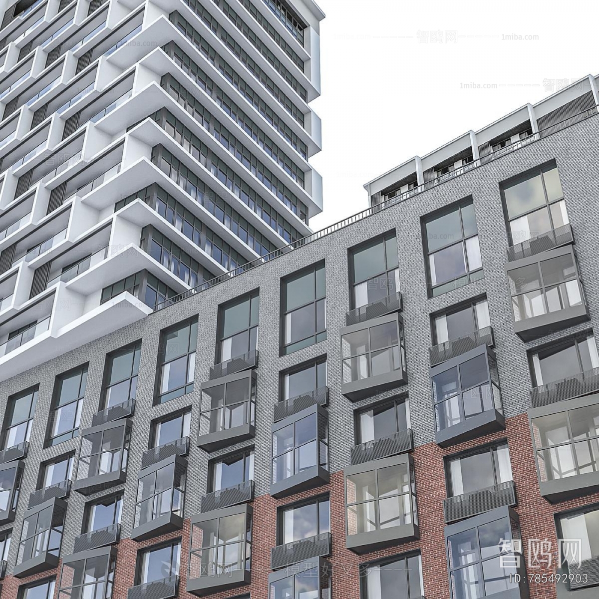 Modern Appearance Of Commercial Building