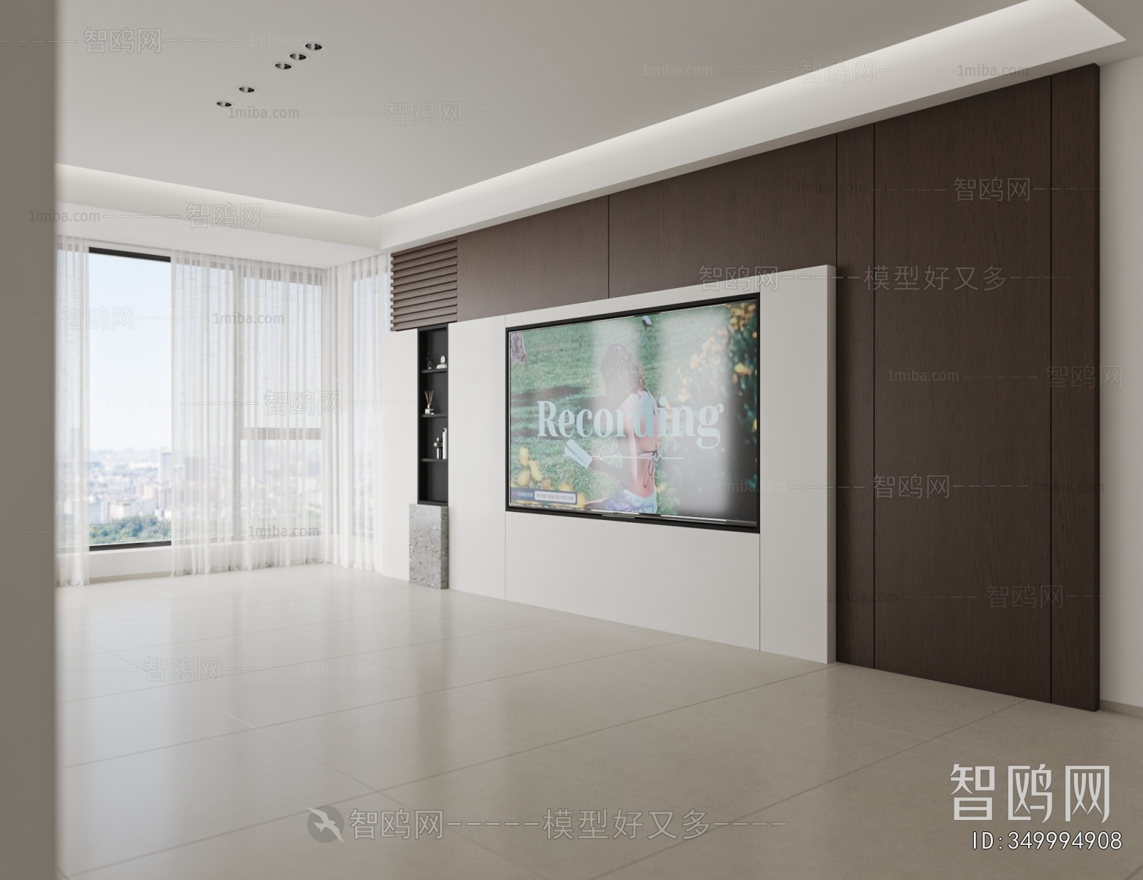 Modern TV Wall