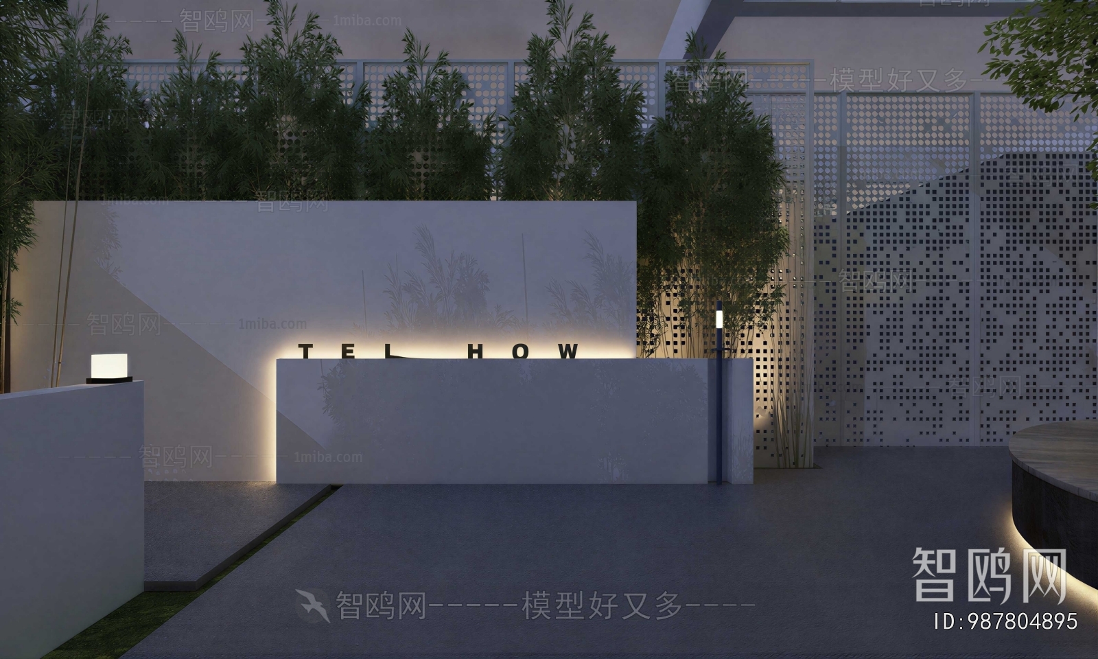Modern Landscape Wall