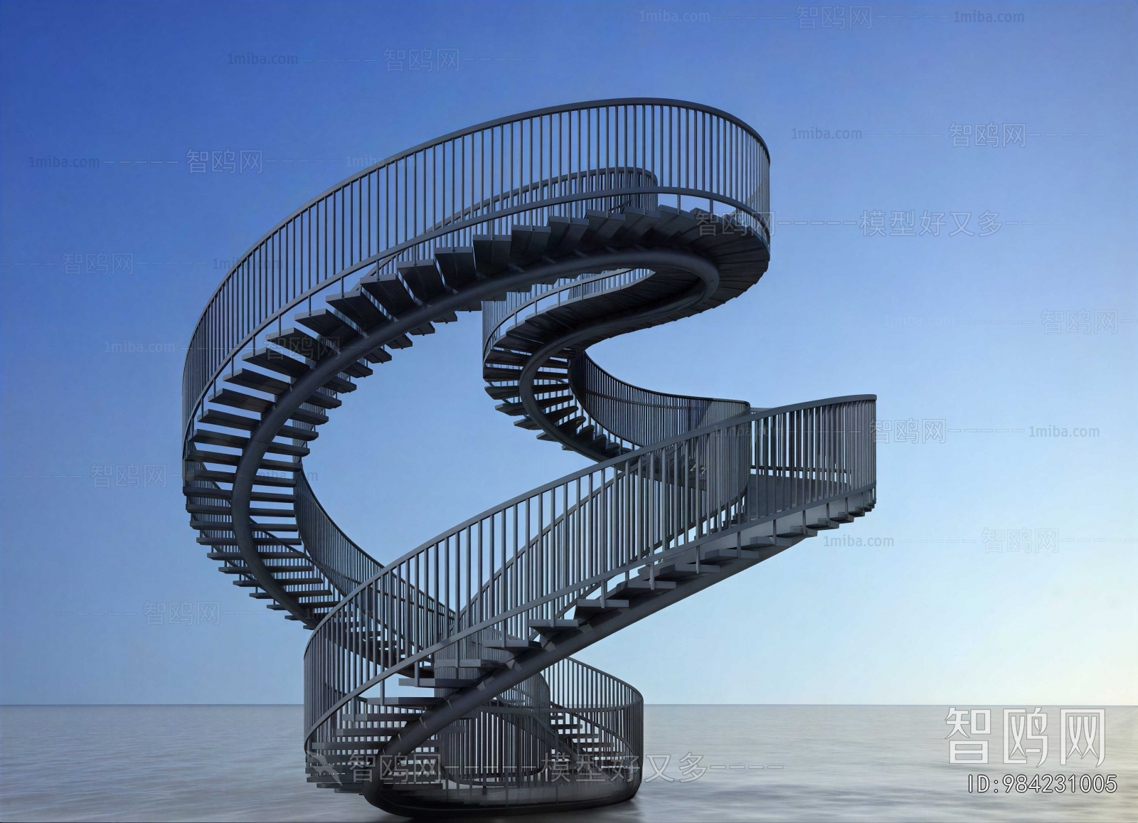 Modern Rotating Staircase
