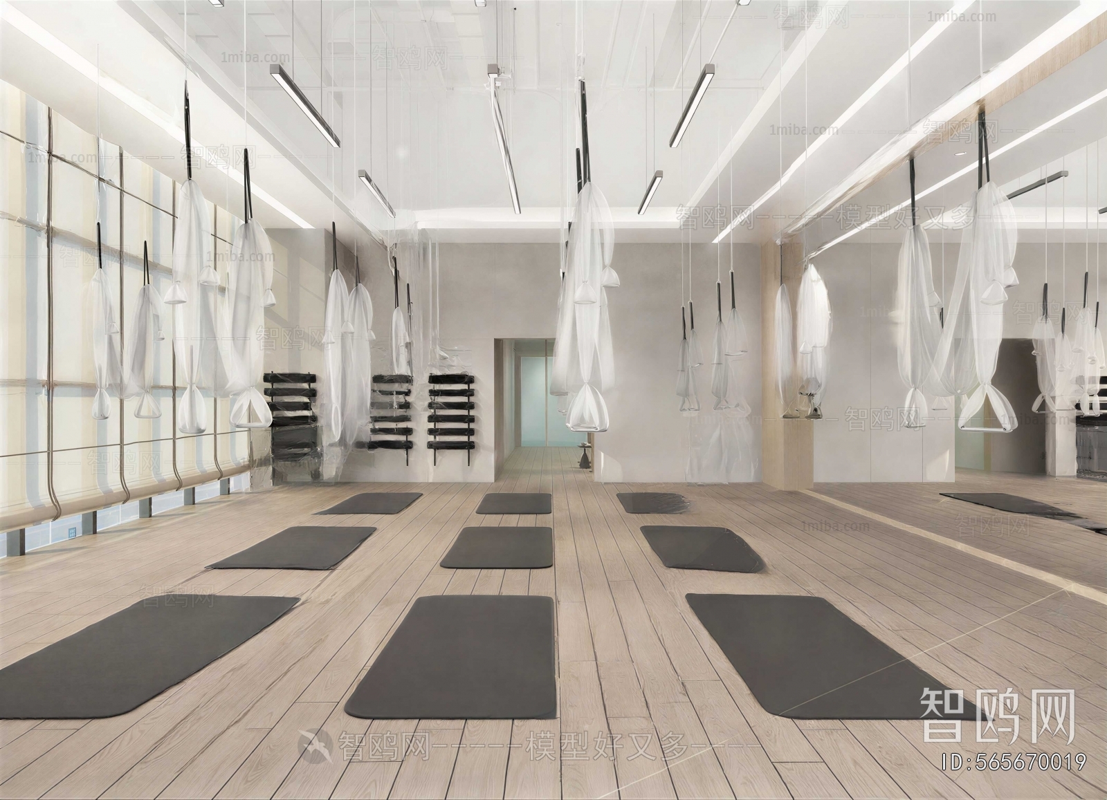 Modern Yoga Room