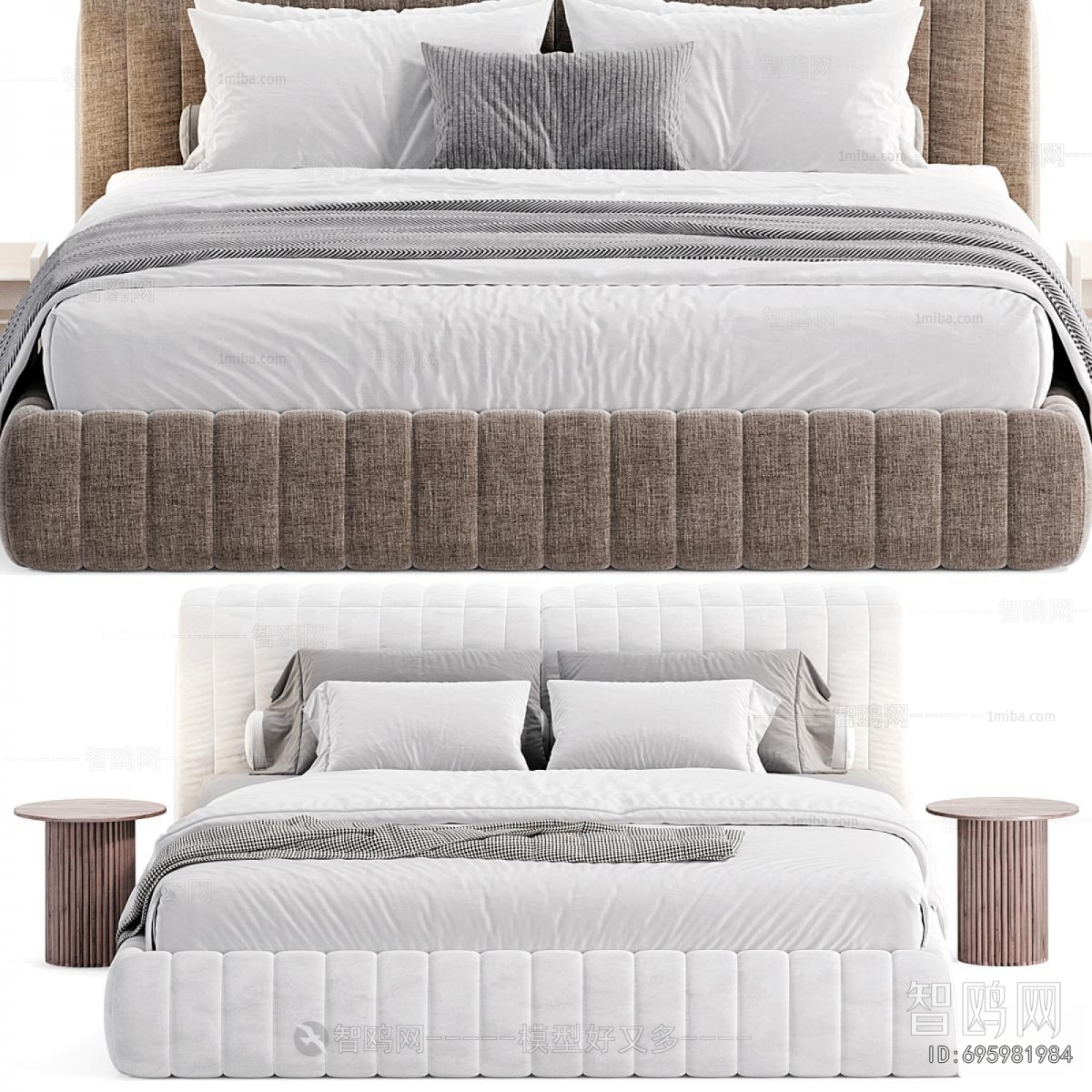 Modern Double Bed