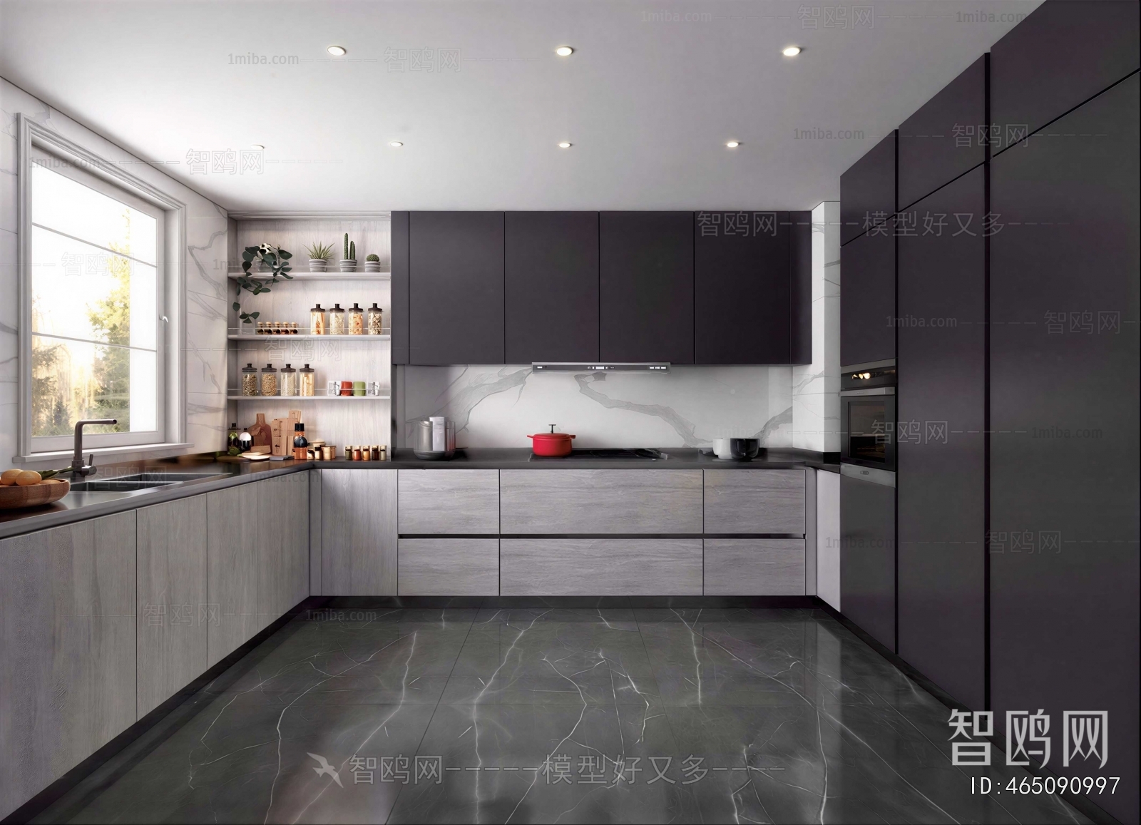 Modern The Kitchen