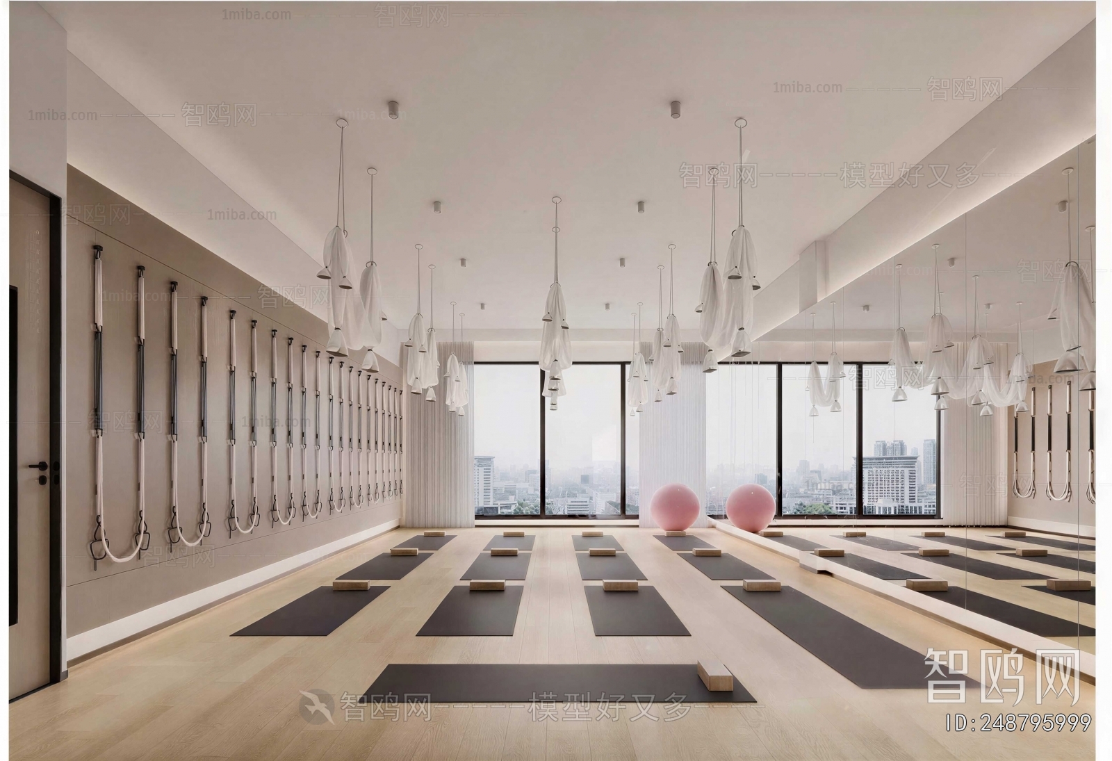 Modern Yoga Room
