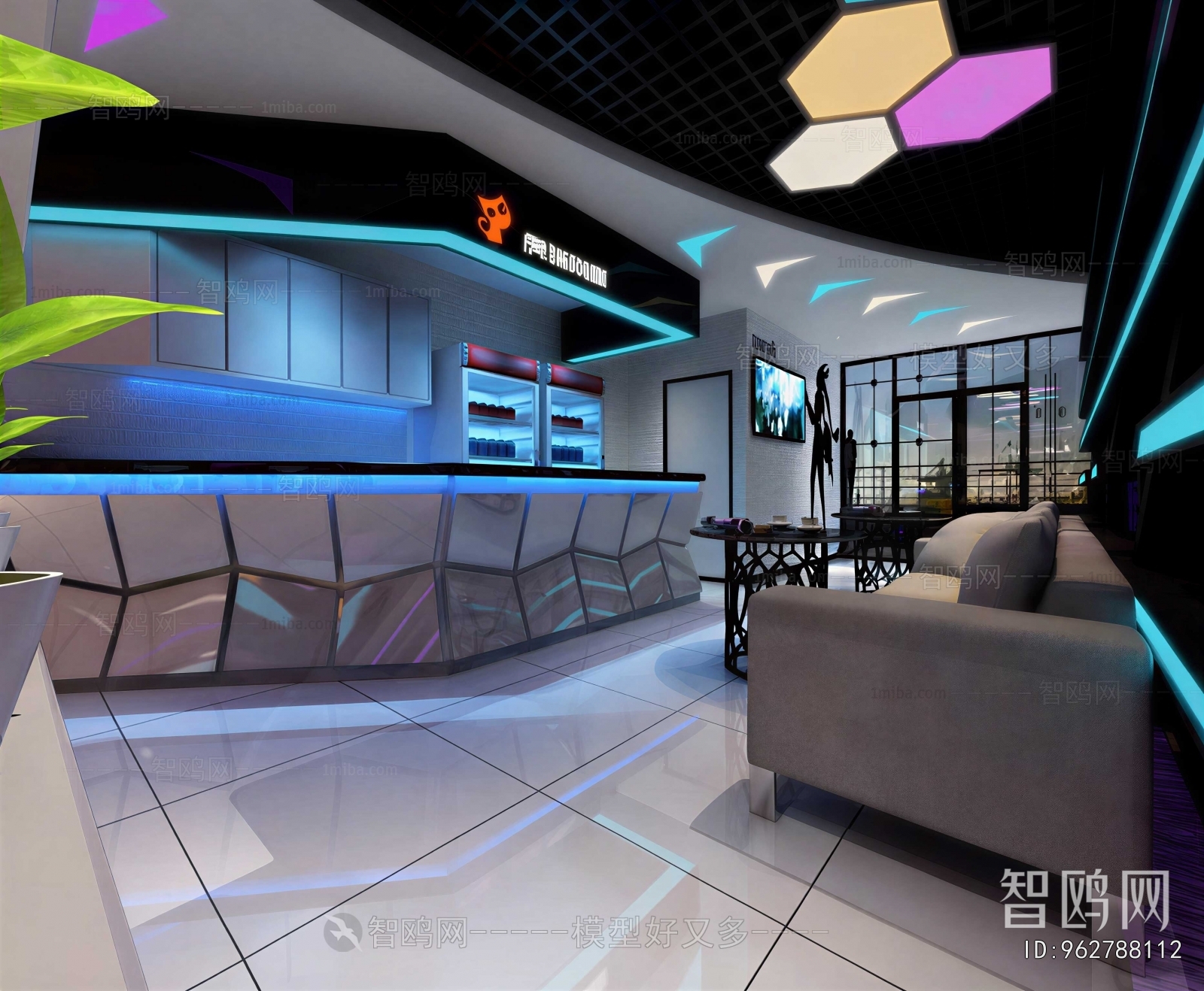Modern Internet Cafe