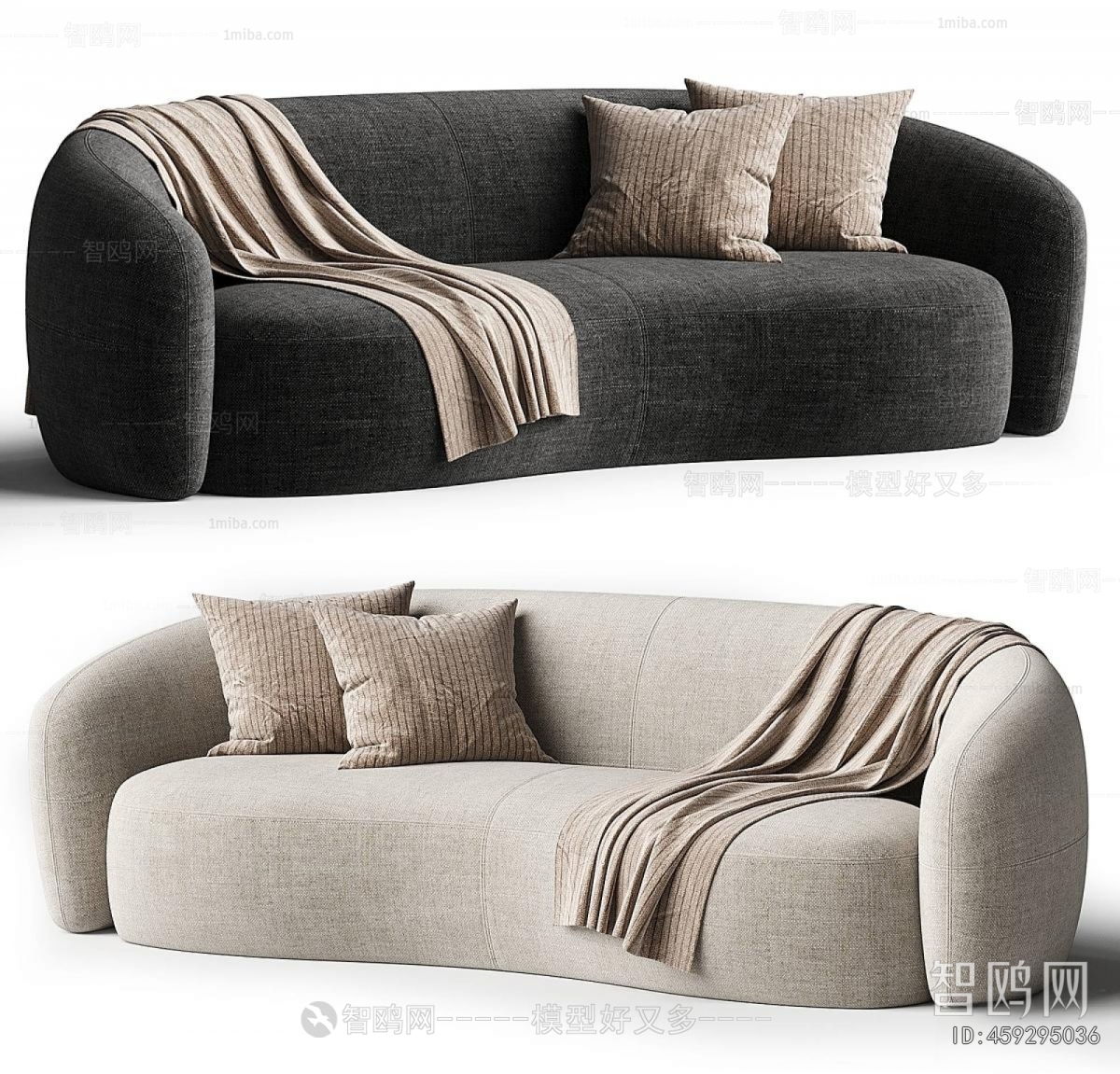 Modern Three-seat Sofa