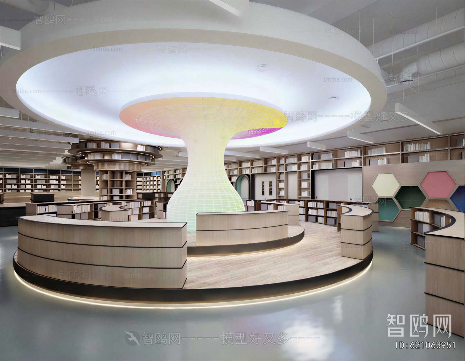 Modern Bookstore Book Bar