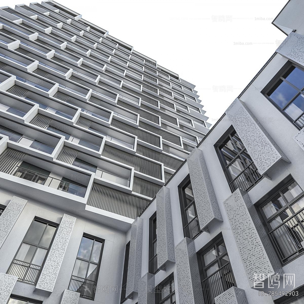 Modern Appearance Of Commercial Building